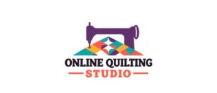 Online Quilting Studio logo – mail-in edge-to-edge longarm quilting